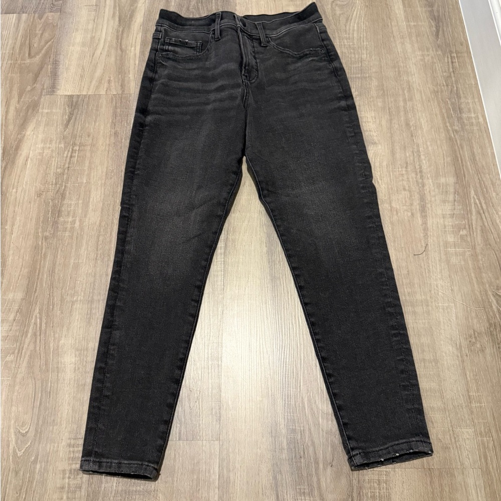 Express Charcoal/Black Denim Skinny Jeans Size 4S